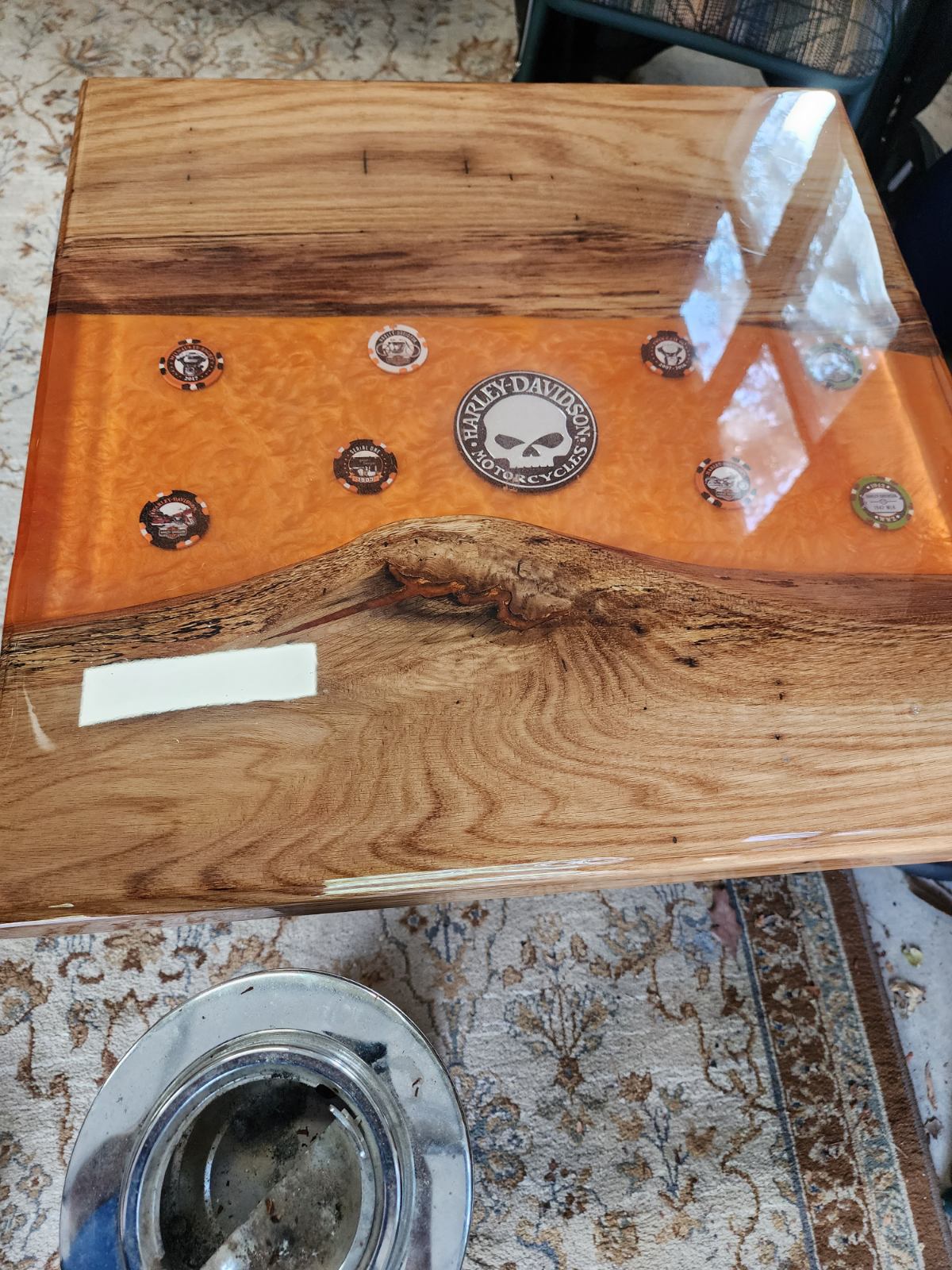 Custom Harley Davidson Table